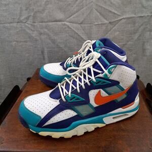 %Nike Air Trainer SC High Miami Dolphins 2020 CW6023-401 Men’s Size 9.5 / A 30